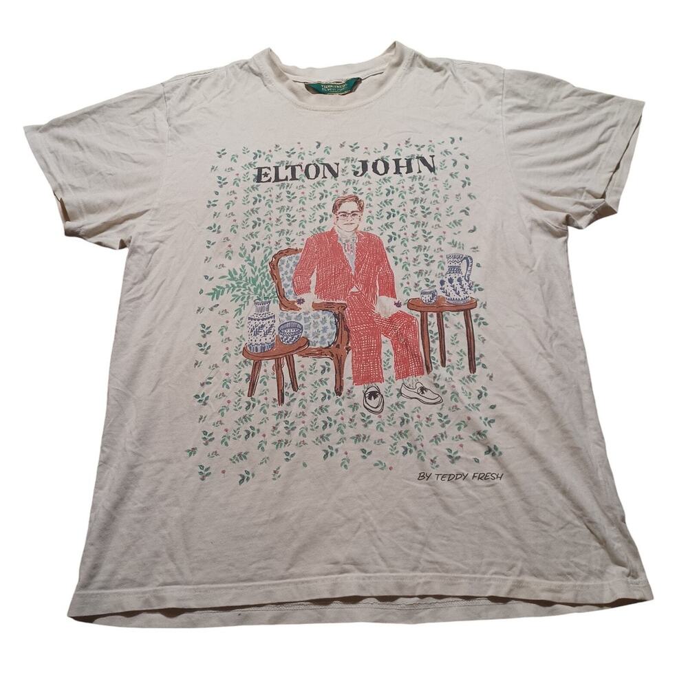 Teddy Fresh x Elton John Ladies and Gentleman Illustration Medium